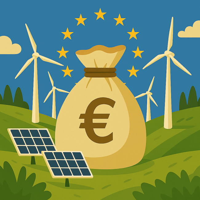 Inversión en renovables en Europa