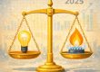 precio de la luz y el gas en 2025