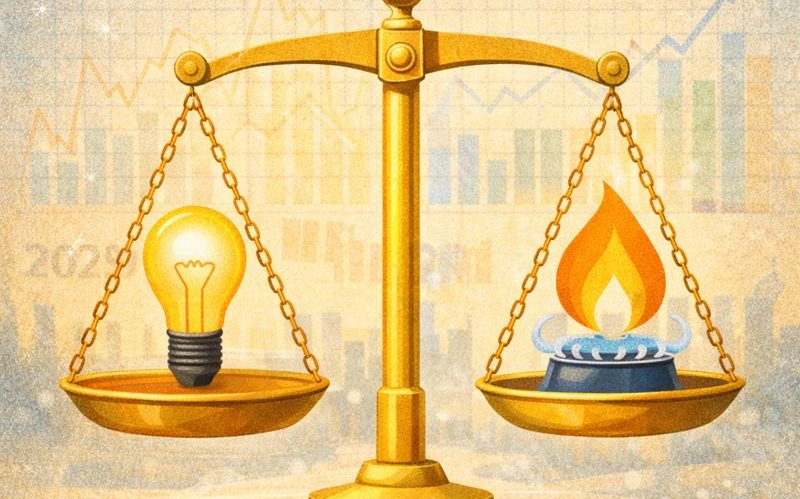 precio de la luz y el gas en 2025