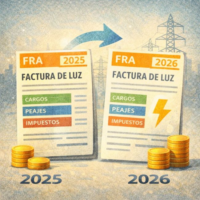 cambios en la factura de la luz 2025 2026