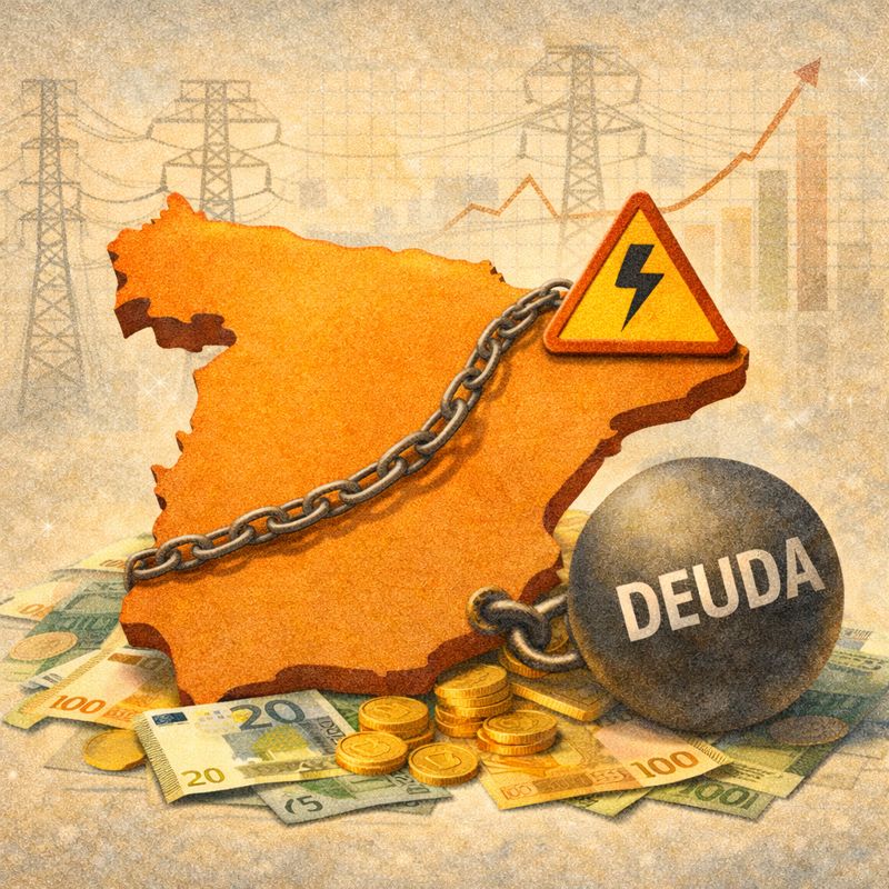 deuda histórica del sistema eléctrico español