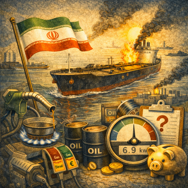 estrecho de Ormuz precio de la energía