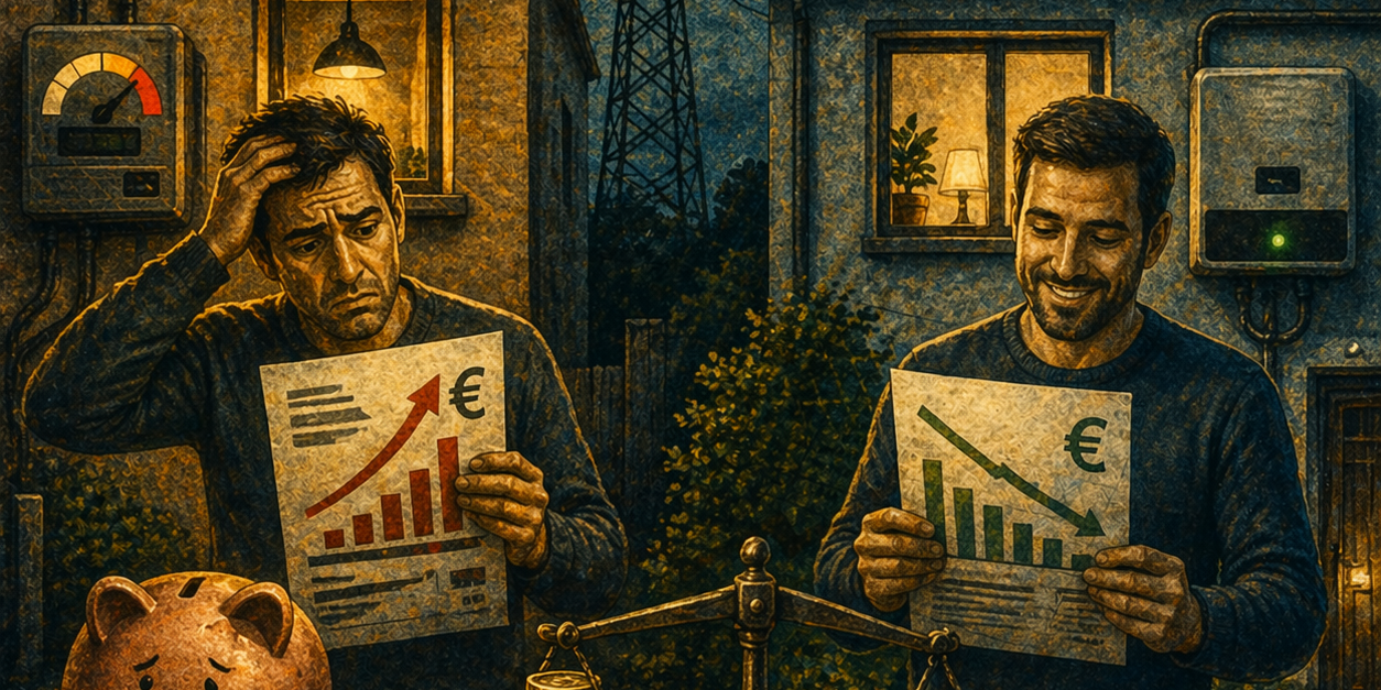 por qué mi vecino paga menos luz